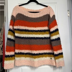 Numph by Anthropologie Striped Boatneck Sweater
